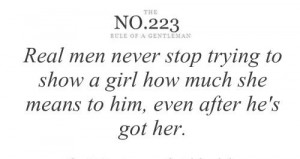 The rules of a Gentleman No.223
