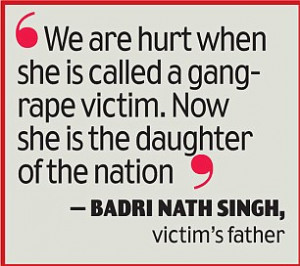 The victim’s father also submitted a letter at the press conference ...