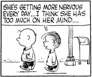 Charlie brown quotes, funny, cartoon, sayings, nervous