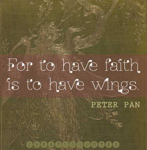 Peter pan tinkerbell quote