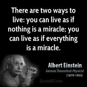einstein miracle quote2