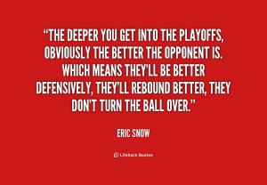 Playoff Quotes