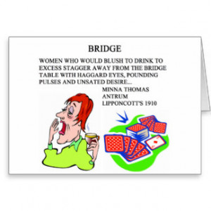 FAMOUS DUPLICATE BRIDGE QUOTE CARDS