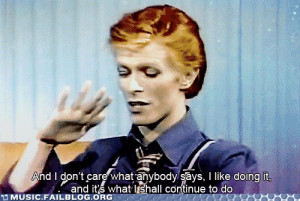 David Bowie gif