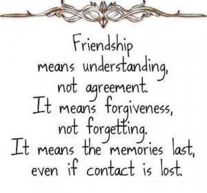 The next image is a very simple friendship quotes image . It says a ...