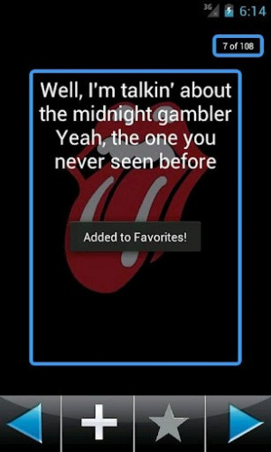 View bigger - The Rolling Stones Quotes for Android screenshot