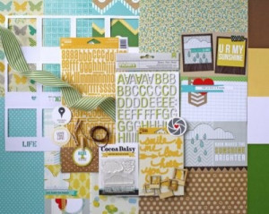 Kat's Scrappy, Bloggy Life — A Look at My First Scrapbooking Kit ...