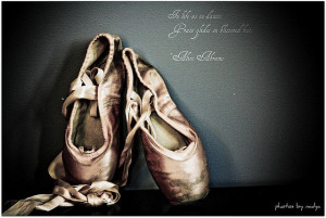 ... as in dance, grace glides on blistered feet - Alice Abrams #pointe