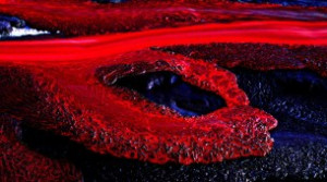 Free Black And Red Lava Funny Wallpaper Download Background