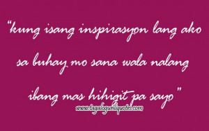 Tagalog Love Quotes Inspirational