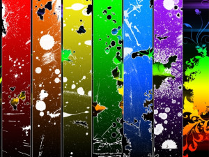 Splatter and Color Wallpapers