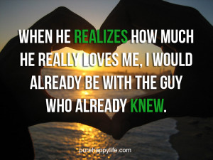 He Really Loves Me Quotes