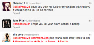 LOL JAKE PITTS ON TWITTER by emobeast1990