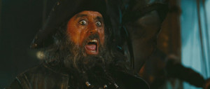 Photo of Ian McShane as Blackbeard from 