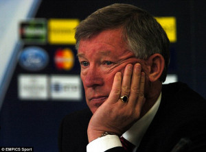 ... manager Sir Alex Ferguson was not immune to making an infamous quote
