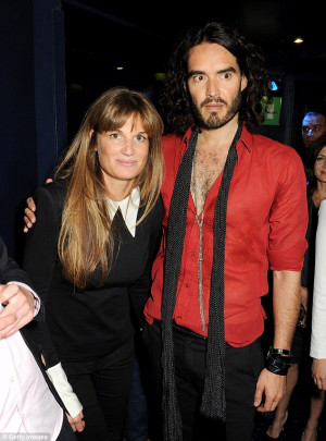 ... with then girlfriend Jemima Khan at a benefit evening in London