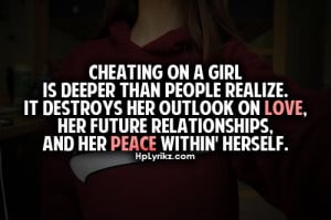 ... Quotes About Cheating Girlfriend – Cheating quotations and sayings