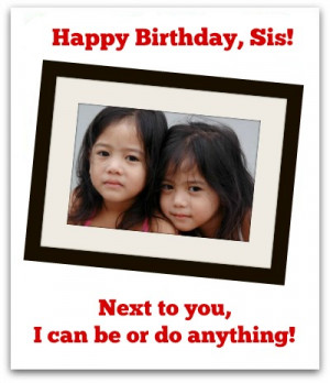 Funny Older Sister Birthday Quotes Sister birthday wishes
