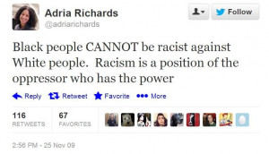 Black People Cannot Be Racist Against White People. Racism Is A ...