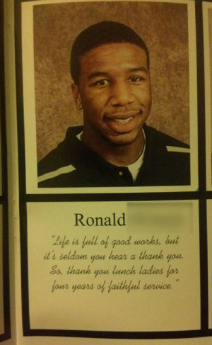 funny yearbook quotes lucnch ladies