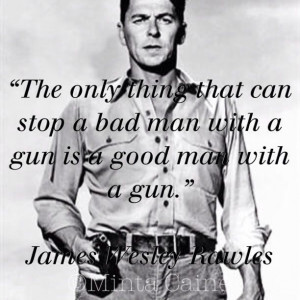 Ronald Reagan, American hero.