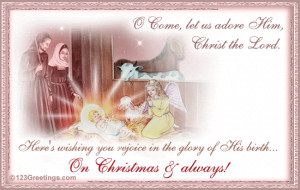 Religious Merry Christmas Wishes
