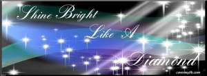 Shine Bright Like A Diamond Facebook Cover