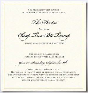 ... home humour visual jokes wedding invitation wedding invitation