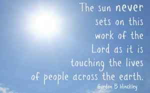 the lds church and lds families are stepping up to make sure their ...