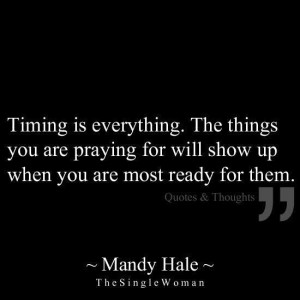 Timing Patience God Plan