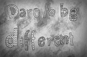dare to be different #Black and White #quote #black and white quote # ...