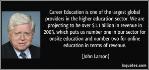 Career Education is one of the largest global providers in the higher ...