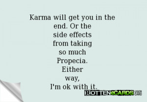 Karma Will Get You