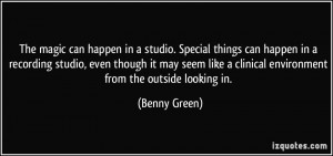 More Benny Green Quotes