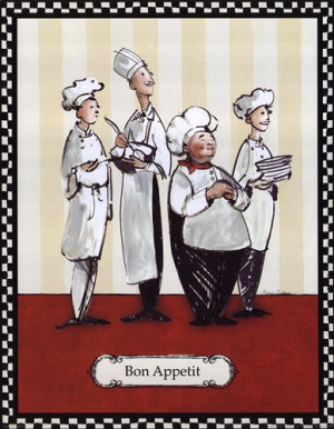 Bon Appetit, Art Print by Avery Tillmon, Medium Small paper size, 11 ...