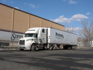 Salty Wal-Mart Pete 386 after unloading