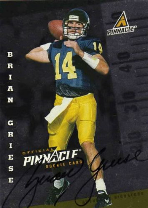 1998 Score Rookie Autographs Brian Griese /500