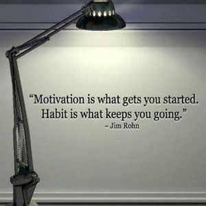 Jim Rohn making habits