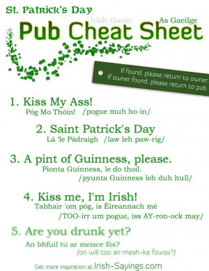 Irish Sayings Pictures .