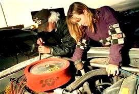 Women auto mechanics!