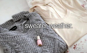sweater weather | Tumblr