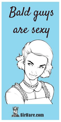 Bald Guys are sexy. SirHare.com - head shaving products
