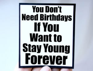 ... young mgt bir106 $ 3 00 forever young quote magnet quote you