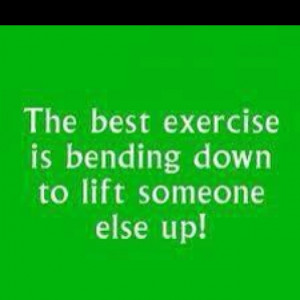 Good deeds help not just the person, but the world!