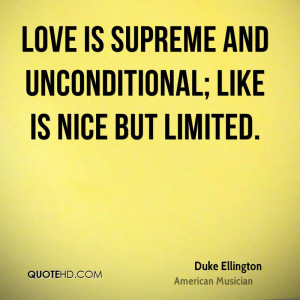 Duke Ellington Love Quotes
