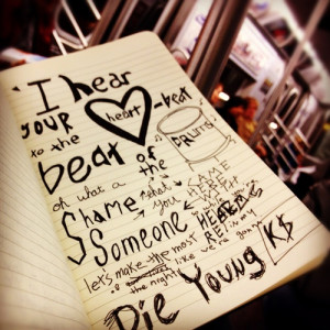 ... of the night like were gonna die young # kesha # lyrics # die young