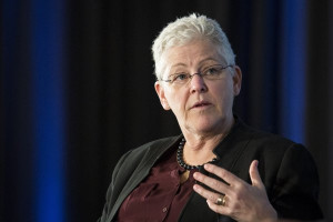 EPA Administrator Gina McCarthy Gives Keynote Speech At Panel On ...