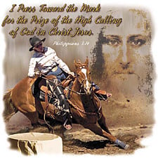 Cowboy Horse Christian Adult T-Shirt