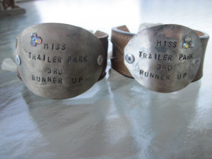 OMG Thats Chic > Miss Trailer Park 3rd Runner Up Hand Stamped Vintage ...
