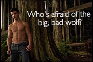 Who's afraid of the big bad wolf? Twilight Quotes and Memes